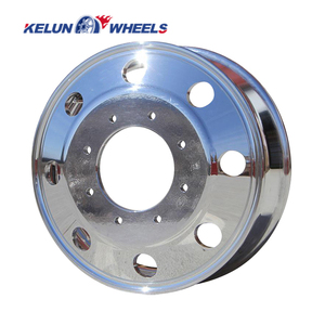トラック用19.5x6.75デュアルホイール　鍛造ホイール（研磨仕上げ）　22.5インチホイール - Product Image 4