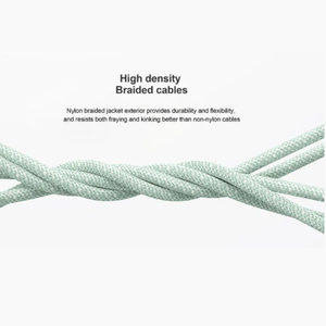 <span class=keywords><strong>Cable</strong></span> USB-C a USB-C de 60W, 3A, Carga Rápida PD, <span class=keywords><strong>Cable</strong></span> Tipo-C Trenzado de Alta Densidad, Tacto Ultra Suave Similar al Silicona, para MacBook y <span class=keywords><strong>iPad</strong></span> - Product Image 3