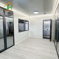 Maison préfabriquée portable, maison modulaire multi-usages pour entrepôt, bureau