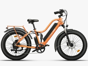 Bicicletta Elettrica da Città a Sospensione Completa, Nuova, Prezzo di Fabbrica, E-bike da Neve, Batteria al Litio 48V 21Ah, 750W, Pneumatici Fat da 26 Pollici - Product Image 2