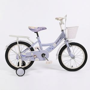 Vélo pour filles à prix d'usine, emballage CKD, simple vitesse avec roues de guidage silencieuses, Bicicleta pour 4-13 ans - Product Image 3