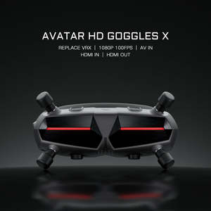 דירוג העליון caddx walksail avatar <span class=keywords><strong>hd</strong></span> <span class=keywords><strong>goggles</strong></span> x <span class=keywords><strong>fpv</strong></span> 1080p 100fps fov50 מובנה להחליף vrx צלב אור אדום חישה אינפרא אדום חישה - Product Image 5