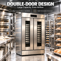 Fermenteur Commercial Retarder Proofer 6-32 Plateaux pour Pizzeria et Boulangerie, Conception Multi-niveaux, 2800W, Commande Tactile, 220V, Garantie 1 An