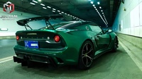 Diffuseur arrière en fibre de carbone pour Lotus Exige S Série 3 2012-2021, finition brillante, pour usage sur route et course