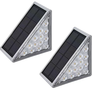 Factory Solar <b>LED</b> Stair <b>Light</b> with <b>Motion</b> <b>Sensor</b> Exterior Deck Lighting Dusk to Dawn Step Sidewark Solar Stair <b>Lights</b> Outdoor - Product Image 1