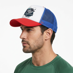 Gorra Trucker de 5 Paneles con Logotipo Personalizado, Gorras Snapback de Malla, Gorras de Béisbol Deportivas Multicolores para Exteriores - Product Image 2