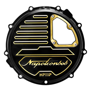 Nouveau couvercle d'embrayage de <span class=keywords><strong>moto</strong></span> HPMP pour Bendan Napoleon Noir <span class=keywords><strong>Blanc</strong></span> Doré Aluminium - Product Image 1