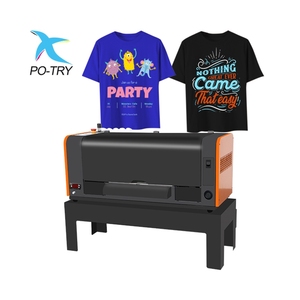 Po-try máy in kỹ thuật số dtf máy in áo thun để in trang phục tùy chỉnh in trên áo sơ mi và bất kỳ loại vải nào - Product Image 4