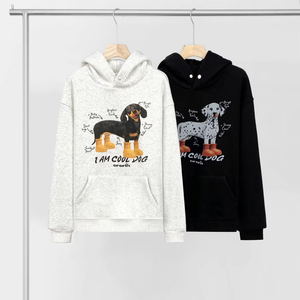 Felpe Unisex autunnali oversize Unisex lavorate a maglia in cotone ecologico e comodo elegante <span class=keywords><strong>illustrazione</strong></span> del cane di montagna Bernese - Product Image 1