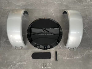 Pièces extérieures pour <span class=keywords><strong>Suzuki</strong></span> <span class=keywords><strong>Jimny</strong></span> Couvre-pneus de secours Mise à niveau vers la classe G Syule Couvre-roue de secours Pièces extérieures Stock prêt - Product Image 3