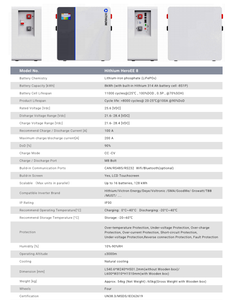 HeroEE8 8KWH 5000Wポータブルリチウム発電所Lifepo4セル付きベストソーラーパネルソース - Product Image 3