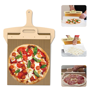 Nueva pala deslizante para Pizza, espátula mágica para transferencia de Pizza, deslizador antiadherente, cáscara de Pizza deslizante para hornear masa - Product Image 1