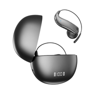 Auriculares deportivos con gancho de alambre de acero y memoria, personalizables con logotipo, traducción simultánea por IA