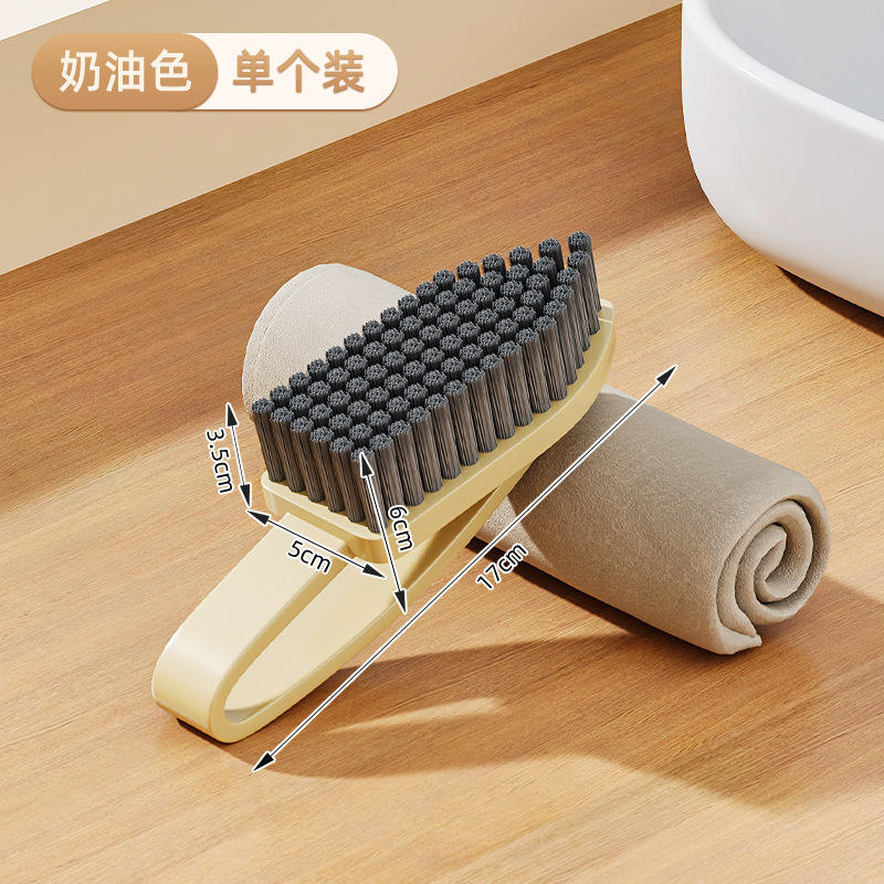 Pincel triangular - color crema