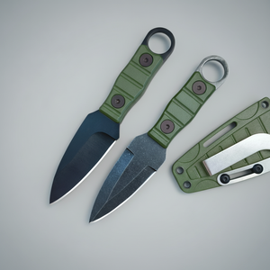 Couteau de poche à lame <span class=keywords><strong>fixe</strong></span> en acier inoxydable, vente en gros à prix avantageux, avec étui Kydex pour le camping, la chasse, la survie tactique. - Product Image 5