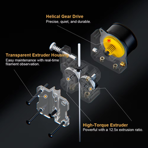 Imprimante 3D FLYING BEAR Reborn 3 FDM pour la création de modèles 3D, impression personnalisée haute vitesse, précision jusqu'à 20000 mm/s, imprimante à accélération - Product Image 5