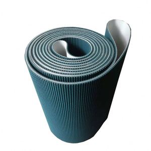 Cinta transportadora de PU/PVC OEM perforada y para alimentos, tipo escalera, UNI Belting, 5000 mm, 5.0 mm de grosor, 1 año de garantía - Product Image 1