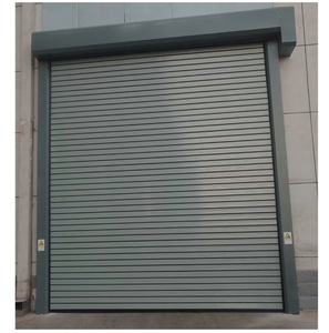 Persianas Eléctricas de Seguridad, <span class=keywords><strong>Puerta</strong></span> Corredera Aislada, Rodillos Metálicos Industriales Comerciales, Precios de Puertas Enrollables - Product Image 1
