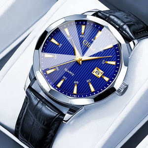 Montre Classique pour Homme, Mode Casual, Alliage, Analogique, Quartz, Étanche, Diamant, Chiffres Romains Arabes, Cadran 40MM, Montre Habillée - Product Image 6