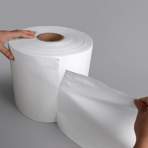 Blanco Jumbo Roll Wipers Heavy Duty Dry Paños <span class=keywords><strong>de</strong></span> <span class=keywords><strong>limpieza</strong></span> multiusos Toallitas <span class=keywords><strong>de</strong></span> coche industriales lisas para trabajos difíciles - Product Image 6