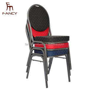 Toptan fabrika fiyat Metal çerçeve düğün parti sandalye kumaş otel ziyafet sandalyeler - Product Image 3