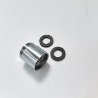 Adaptateur de filetage pour robinet de salle de bain en acier inoxydable chromé M22 mâle (filetage fin) M22 femelle (filetage fin) – Installation facile pour l'eau