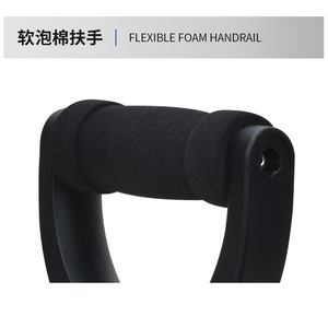 Soporte para ponerse de pie para personas mayores y mujeres embarazadas, marco de soporte telescópico de aleación de aluminio con base antideslizante, asistencia para el baño - Product Image 4