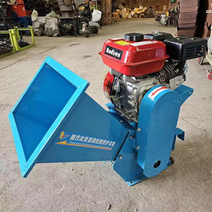 Xách tay xe gắn xăng chaff cắt cành cây rơm máy nghiền gia súc cừu chăn nuôi vườn cắt - Product Image 5
