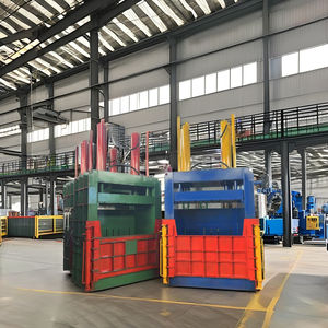 Empacadora hidráulica automática de precio barato al por mayor ropa <span class=keywords><strong>usada</strong></span> compactador de chatarra metálica caja de papel usado <span class=keywords><strong>prensa</strong></span> de balas hidráulica - Product Image 2