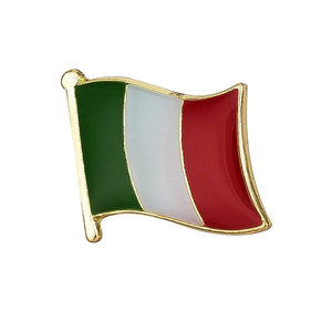 Personalizado Canadá Alemania Países Bajos Italia Austria Portugal Metal solapa duro suave esmalte broche país bandera Pin - Product Image 4