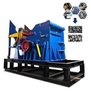 Trituradora de Metal de Grado Profesional para Chatarra Mixta como Metales No Ferrosos y Piezas de Automóviles para Producir Bolas de Metal Sólido - Product Image 1