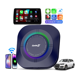 Carlinkit กล่อง Ai สำหรับรถยนต์8GB 128GB, กล่อง Ai ระบบแอนดรอยด์13อัตโนมัติอะแดปเตอร์รถยนต์เล่นวิดีโอแบบไร้สายกล่อง Ai สำหรับ Netflix - Product Image 1