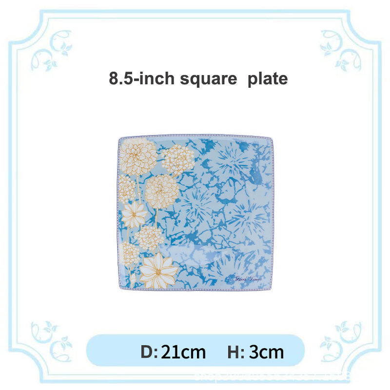 8.5-inch square plate