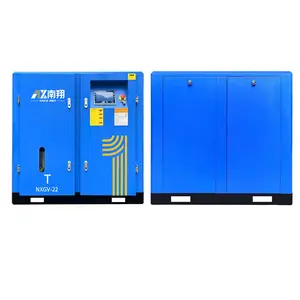 电动压缩机新设计专业低振动7.5kw 10ph定速螺杆空气压缩机