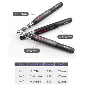 72-Piece 1/4" Dr. Digital <b>Torque</b> Wrench Tool <b>Set</b>-Stainless Steel DIY & OEM Customizable - Product Image 4