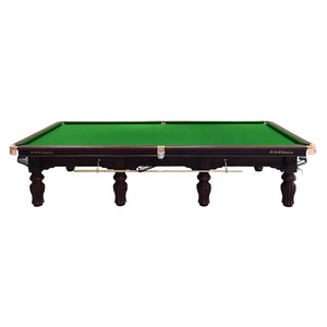 Table de <span class=keywords><strong>billard</strong></span> et de snooker d'<span class=keywords><strong>occasion</strong></span> avec billes, transformable en table à manger, à vendre - Product Image 1