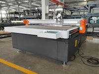 Máquina de Corte CNC de Cama Plana Rongchi, Equipo de Automatización para Corte de Tela de Fibra de Carbono/Vidrio, Certificación CE