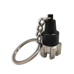 Art <b>Gifts</b> Maker Sublimation Souvenir Blank <b>Bronze</b> Key Ring Custom Bulk 3d Metal Oilfield Drill Bit Key Chains - Product Image 2