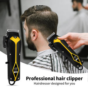 プロのヘアトリマー電気シェーバータイプC充電および洗浄可能 - Product Image 2