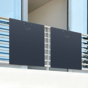<span class=keywords><strong>Panneau</strong></span> <span class=keywords><strong>solaire</strong></span> flexible HPBC ETFE imperméable entièrement noir 120W 160W 200W <span class=keywords><strong>pour</strong></span> <span class=keywords><strong>camping</strong></span>-<span class=keywords><strong>car</strong></span>, fourgonnette, remorque, balcon - Product Image 1