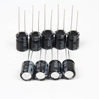 Condensateur électrolytique en aluminium 50V 0.47µF 26 pôles DIP, composants électroniques, vente en gros directe usine, boîtier plastique, ODM