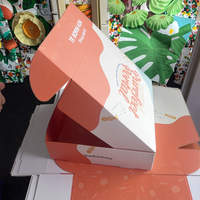 Boîte d'expédition en carton avec fermeture à languette, impression offset recto-verso pour porte pour chat