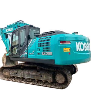 Excavatrice hydraulique Sk200LC-8 de chenille de Kobelco charge évaluée de 2 tonnes Kyb marque Jual Bekas boîte de vitesse de roulement de clé PLC basses heures de travail - Product Image 1