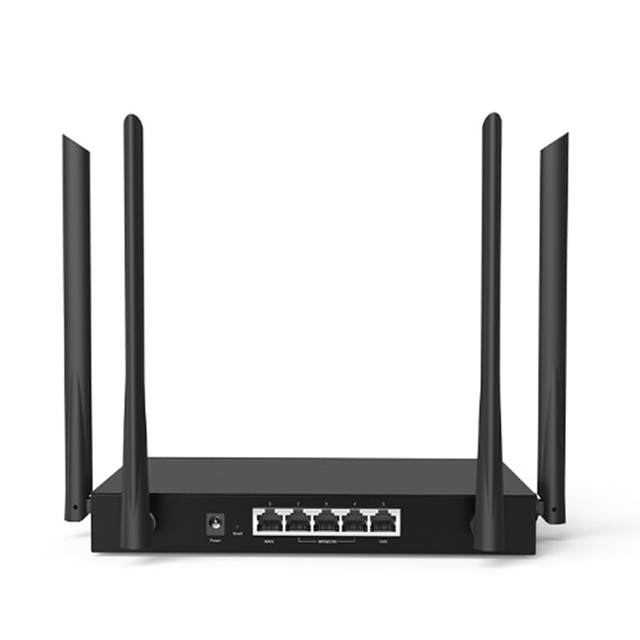 Tenda W15E Fast Ethernet Multi-WAN VPN Business Router AC1200 Office WiFi Wireless Router