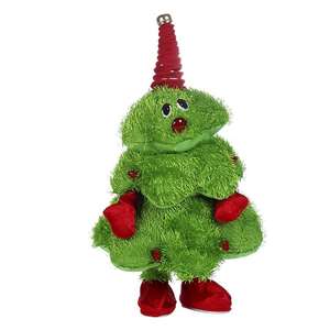 Noël électrique <span class=keywords><strong>Twerk</strong></span> en peluche père noël <span class=keywords><strong>musique</strong></span> danse poupée cadeaux de noël en peluche Musical jouet de noël pour la décoration de la maison - Product Image 6