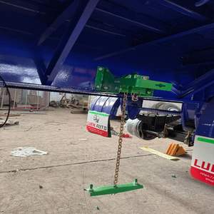 2024 Exportación 4 Ejes 20ft 40ft Contenedor Transporte 60-100Tons Cama plana Camión Semi Remolque - Product Image 3