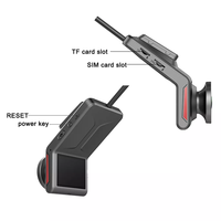 4G 1080P2インチデュアルレンズ小型車ダッシュカメラWifiホットスポットGPSロガートラックデバイスダッシュボードカム