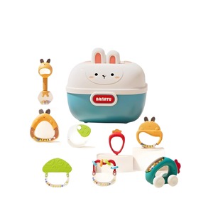 Caja de Regalo de Bienvenida para Recién Nacidos de 0 a 6 Meses, Sonajero Inflable de Plástico, Juguetes para Bebés, Regalo de Cumpleaños para Celebrar el Primer Mes - Product Image 5