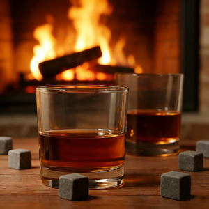 6 Pierres à <span class=keywords><strong>whisky</strong></span> en granit et ensemble de verres à <span class=keywords><strong>whisky</strong></span> – Cadeaux pour hommes, papa, mari, petit ami, cadeau d'anniversaire - Product Image 4