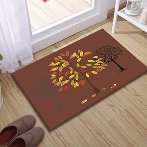 Tapis de porte d'entrée antidérapant pour maison chambre cuisine salle de bain tapis en laine avec modèle en fibre de coco tapis de sol tissé lavable pour hôtels - Product Image 4